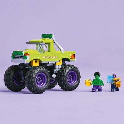 Hulk in vehicul de teren contra lui Thanos 76312 LEGO Marvel Super Heroes