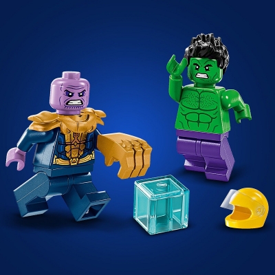 Hulk in vehicul de teren contra lui Thanos 76312 LEGO Marvel Super Heroes