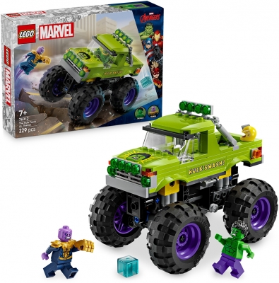 Hulk in vehicul de teren contra lui Thanos 76312 LEGO Marvel Super Heroes