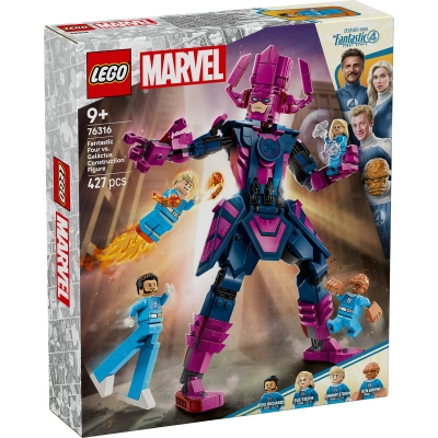 Figurina de constructie Fantastic Four impotriva lui Galactus 76316 LEGO Marvel Super Heroes