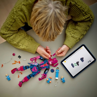 Figurina de constructie Fantastic Four impotriva lui Galactus 76316 LEGO Marvel Super Heroes