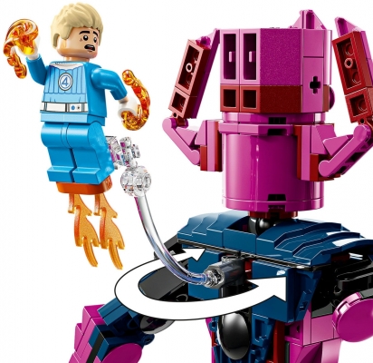 Figurina de constructie Fantastic Four impotriva lui Galactus 76316 LEGO Marvel Super Heroes