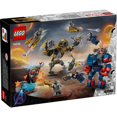 Thor vs Chitauri din Razbunatorii: Sfarsitul jocului 76322 LEGO Marvel Super Heroes