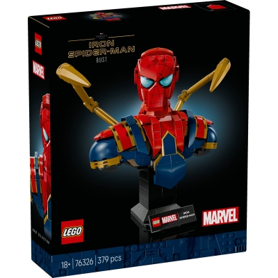 Bustul lui Iron Spider-Man 76326 LEGO Marvel Super Heroes