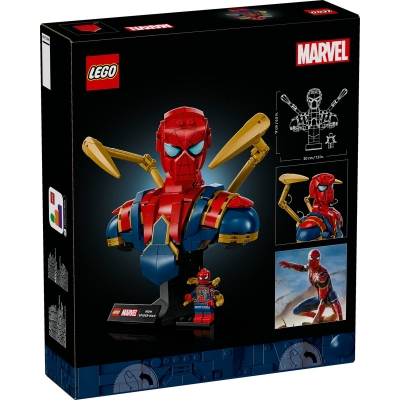 Bustul lui Iron Spider-Man 76326 LEGO Marvel Super Heroes