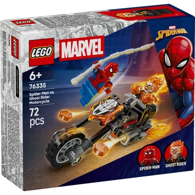 Omul Paianjen vs Calaretul fantoma pe motocicleta 76335 LEGO Marvel Super Heroes
