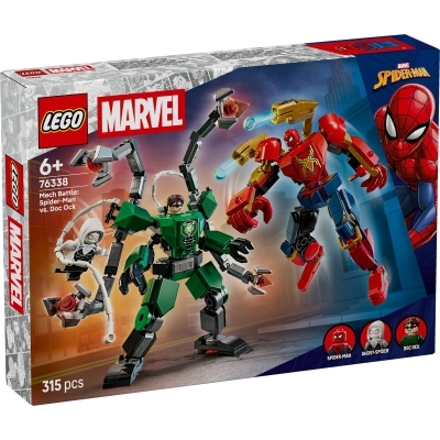 Batalia robotilor: Omul Paianjen vs Doc Ock 76338 LEGO Marvel Super Heroes