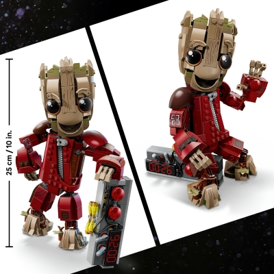 Groot in uniforma Ravager 76341 LEGO Marvel Super Heroes