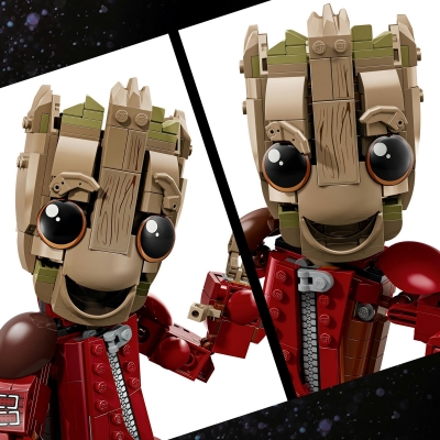 Groot in uniforma Ravager 76341 LEGO Marvel Super Heroes