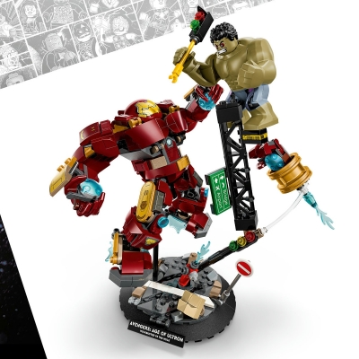 Batalie memorabila: Hulkbuster vs Hulk 76343 LEGO Marvel Super Heroes