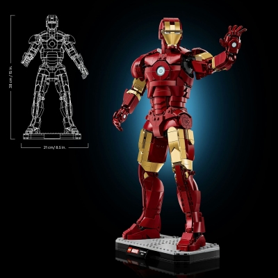 Editia de colectie Iron Man Mark 3 76344 LEGO Marvel Super Heroes