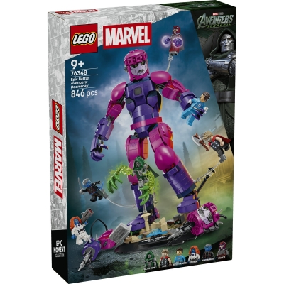 Batalie memorabila: Avengers: Doomsday 76348 LEGO Marvel Super Heroes