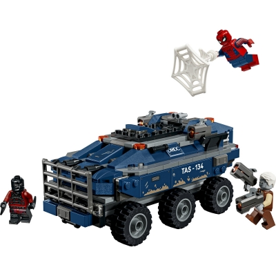 Urmarire cu Omul Paianjen si masina inchisorii 76349 LEGO Marvel Super Heroes
