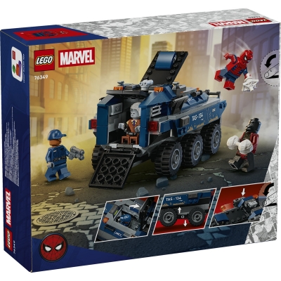 Urmarire cu Omul Paianjen si masina inchisorii 76349 LEGO Marvel Super Heroes
