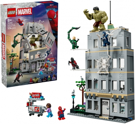 Confruntarea memorabila dintre Omul-Paianjen si Hulk 76350 LEGO Marvel Super Heroes