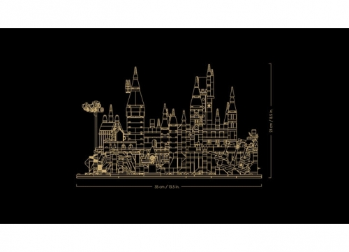 Castelul Hogwarts si imprejurimile 76419 LEGO Harry Potter