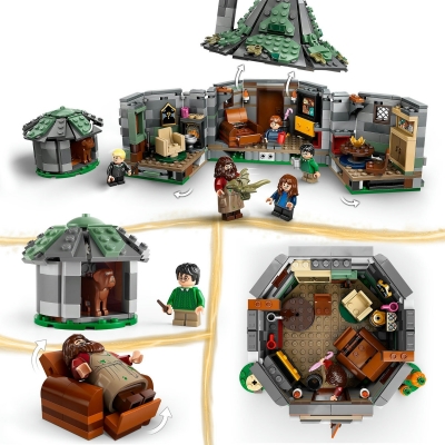 Coliba lui Hagrid 76428 LEGO Harry Potter