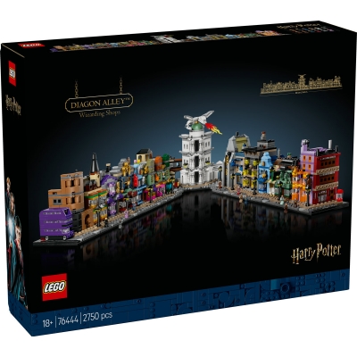 Magazine vrajitoresti pe Diagon Alley 76444 LEGO Harry Potter