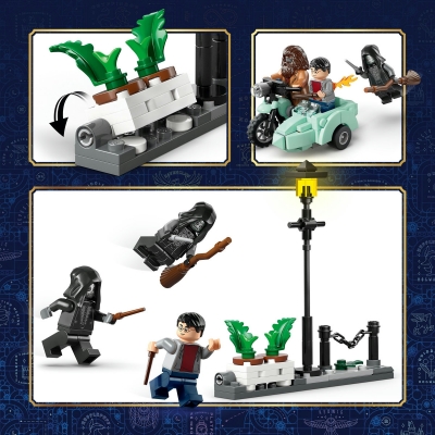 Hagrid si Harry in fuga de pe Aleea Boschetelor 76459 LEGO Harry Potter