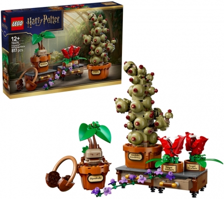 Plante pentru ora de ierbologie de la Hogwarts 76474 LEGO Harry Potter