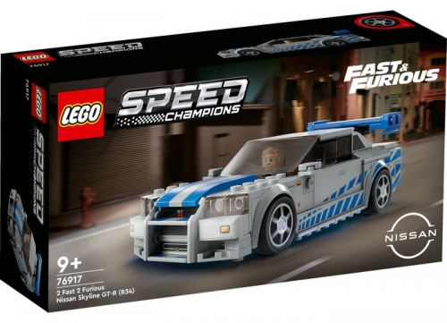 Nissan Skyline GT-R (R34) 2 Fast 2 Furious 76917 LEGO Speed Champions