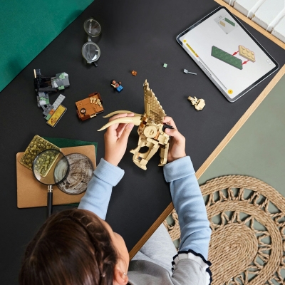 Fosile de dinozaur: craniu de Triceratops 76969 LEGO Jurassic World 