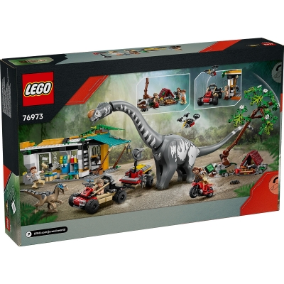 Misiune de urmarire a unui Velociraptor si a unui Titanosaurus 76973 LEGO Jurassic World