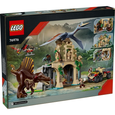 Misiune aeriana cu Spinosaurus si Quetzalcoatlus 76976 LEGO Jurassic World