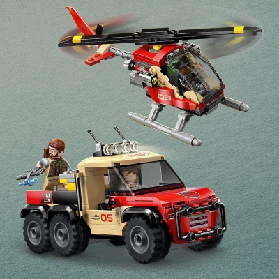 Misiune aeriana cu Spinosaurus si Quetzalcoatlus 76976 LEGO Jurassic World