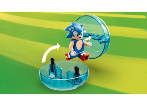 Provocarea cu bucla a lui Sonic din zona Green Hill 76994 LEGO Sonic the Hedgehog