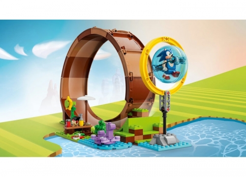 Provocarea cu bucla a lui Sonic din zona Green Hill 76994 LEGO Sonic the Hedgehog