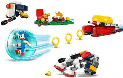 Infruntare la focul de tabara al lui Sonic 77001 LEGO Sonic the Hedgehog