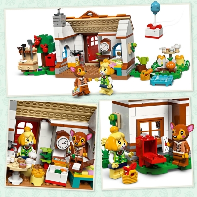 Vizita lui Isabelle 77049 LEGO Animal Crossing