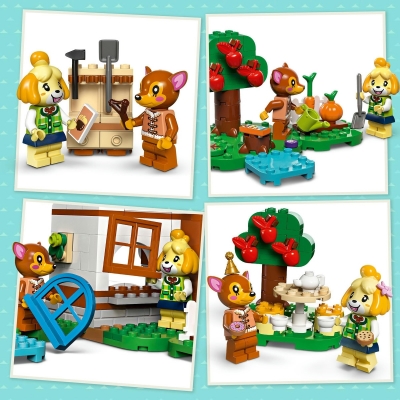 Vizita lui Isabelle 77049 LEGO Animal Crossing