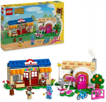 Nooks Cranny si casa lui Rosie 77050 LEGO Animal Crossing