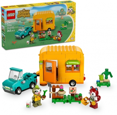 Caravana si magazinul de gradinarit al lui Leif 77054 LEGO Animal Crossing