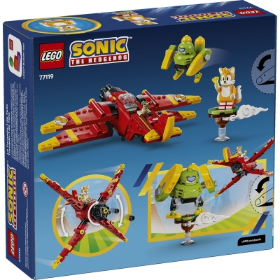 Avionul Tornado-1 al lui Tails 77119 LEGO Sonic the Hedgehog
