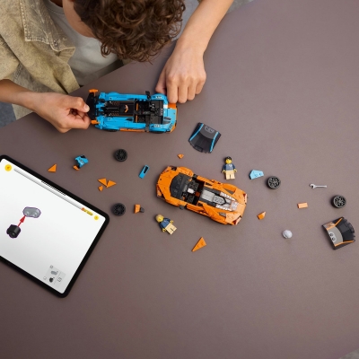 Lamborghini Revuelto si Huracan STO 77238 LEGO Speed Champions