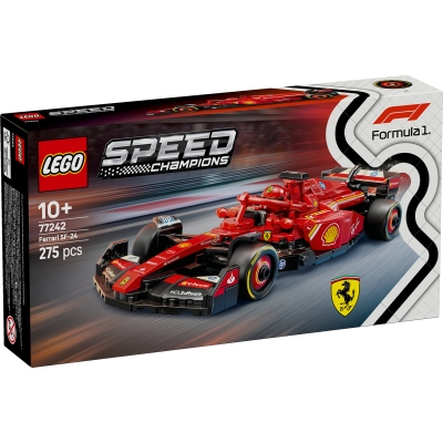 Masina de curse F1 Ferrari SF-24 77242 LEGO Speed Champions