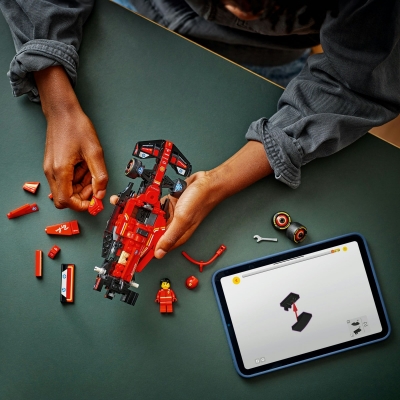 Masina de curse F1 Ferrari SF-24 77242 LEGO Speed Champions