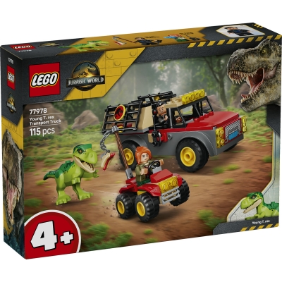 Camioneta de transport pentru un tanar T. rex 77978 LEGO Jurassic World