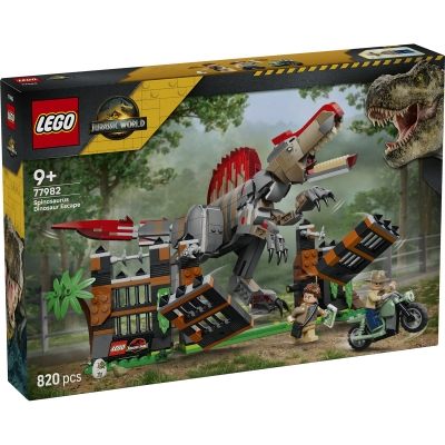 Spinosaurus dezlantuit 77982 LEGO Jurassic World