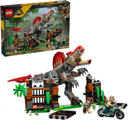 Spinosaurus dezlantuit 77982 LEGO Jurassic World