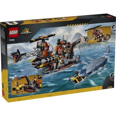 Un Mosasaurus ataca o barca 77983 LEGO Jurassic World