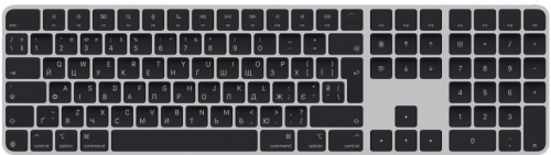 Magic Keyboard with Touch ID and Numeric Keypad for Mac models with Apple silicon - Ukrainian - Black Keys