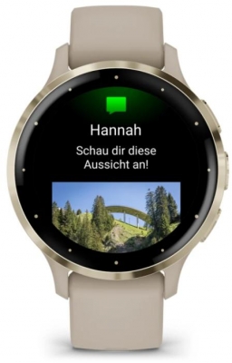 Ceas Garmin Venu 3S Soft Gold/French Gray