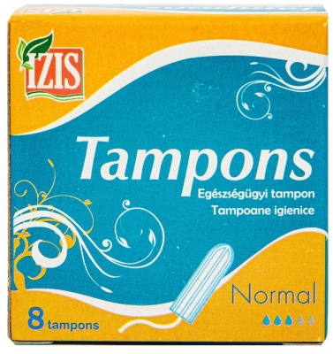 Tampoane igienice normale, 8/buc, IZIS