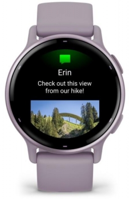 Ceas smartwatch Garmin vívoactive 5 Orchid/Orchid M