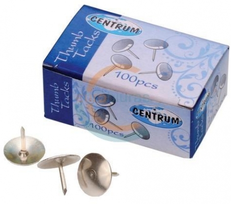 Pioneze metalice 100 buc/cutie Centrum