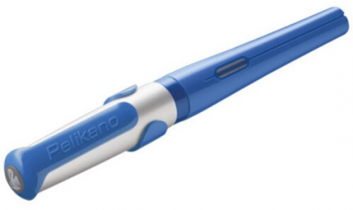 Stilou Pelikano, penita L, pentru stangaci, albastru, Pelikan